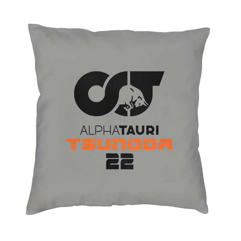 

Роскошный чехол Yuki Tsunoda Alpha Tauri для гоночной команды, 45x45 см