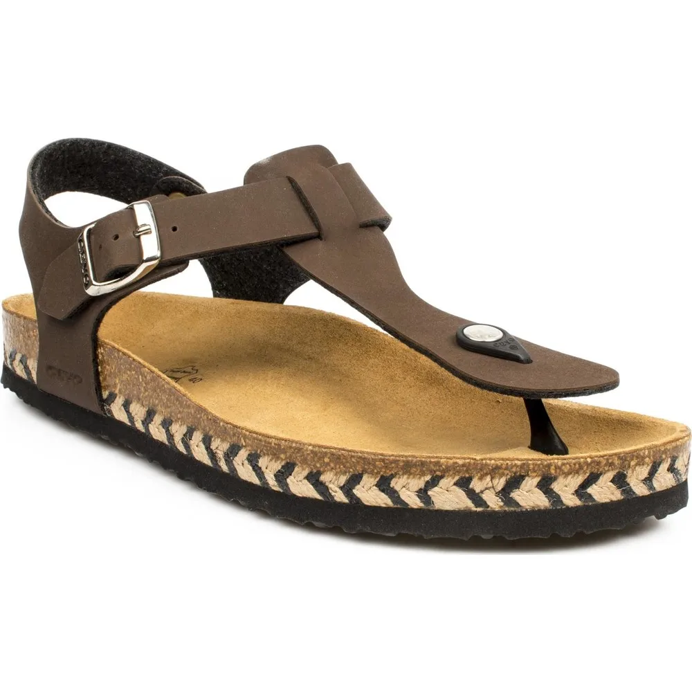 Dorlie 9910-Z25 Thong Brown Women 'S Sandals