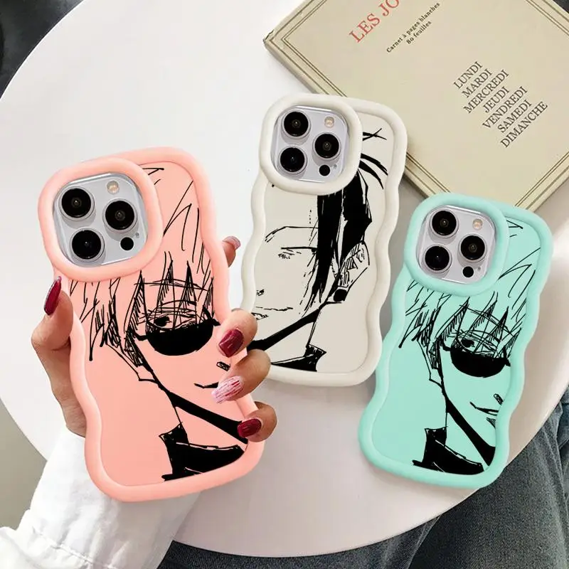 Чехол для телефона J-uютсу K-aisen Satoru Gojo Apple iPhone 16 Plus ProMax Pro мягкий чехол