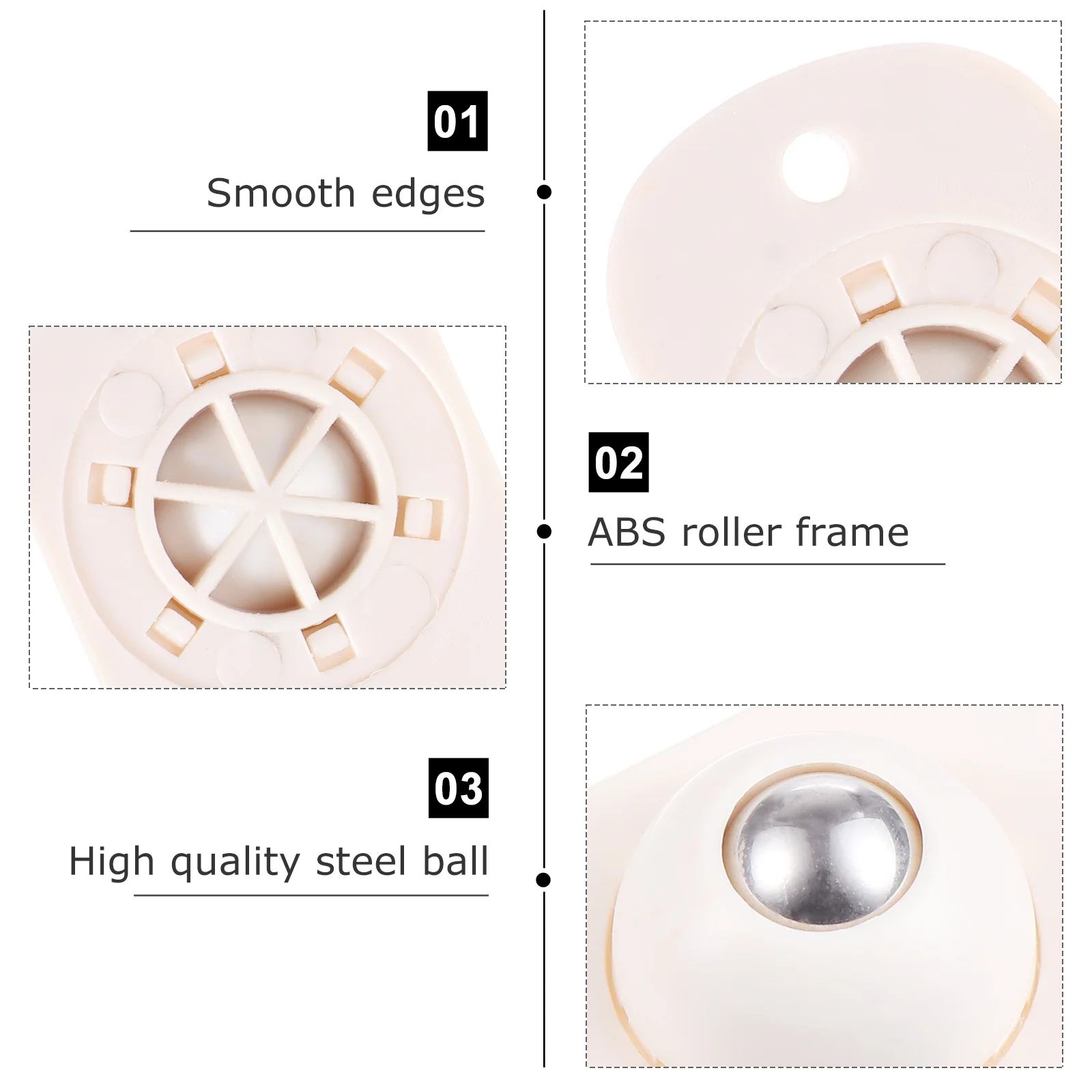 Рисунок 3 - Самоклеящиеся колесики для меб