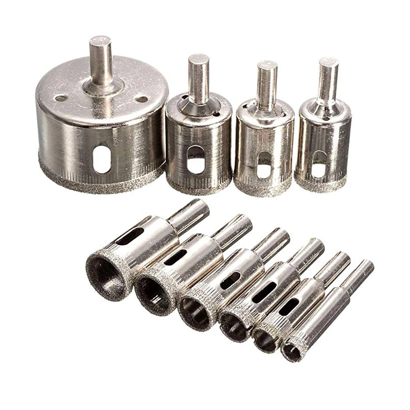 

1pc 6mm-50mm Diamond Drill Bits Coated Hss Drill Bit Tile Marble Glass Ceramic Hole Saw Drilling Bits Metal Woodworking Tools