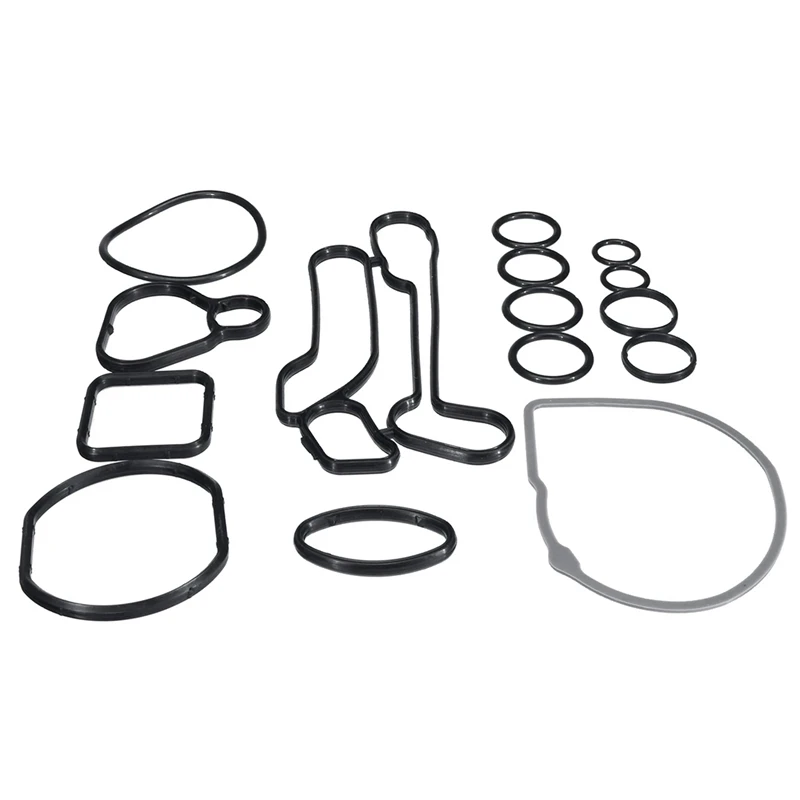 

2X 1.6L 1.8L Cooling System Oil Seal Cooler Gasket Seals For Chevrolet Cruze Sonic Astra Zafira 24445723 55354072