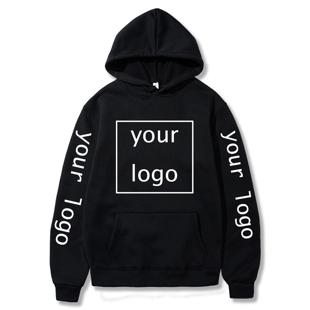 

DIY Logo Hoodies Mens Hoodies Autumn Winter Boys Girls Sweatshirts Fashion Cosplay Hoodie
