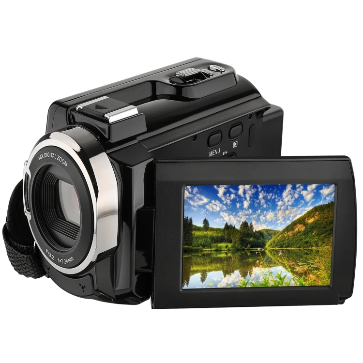 

High Quality 3.0 inch Touch Screen Night Vision IR 16X Digital Zoom Professional WiFi Video Camera 4K Camcorder