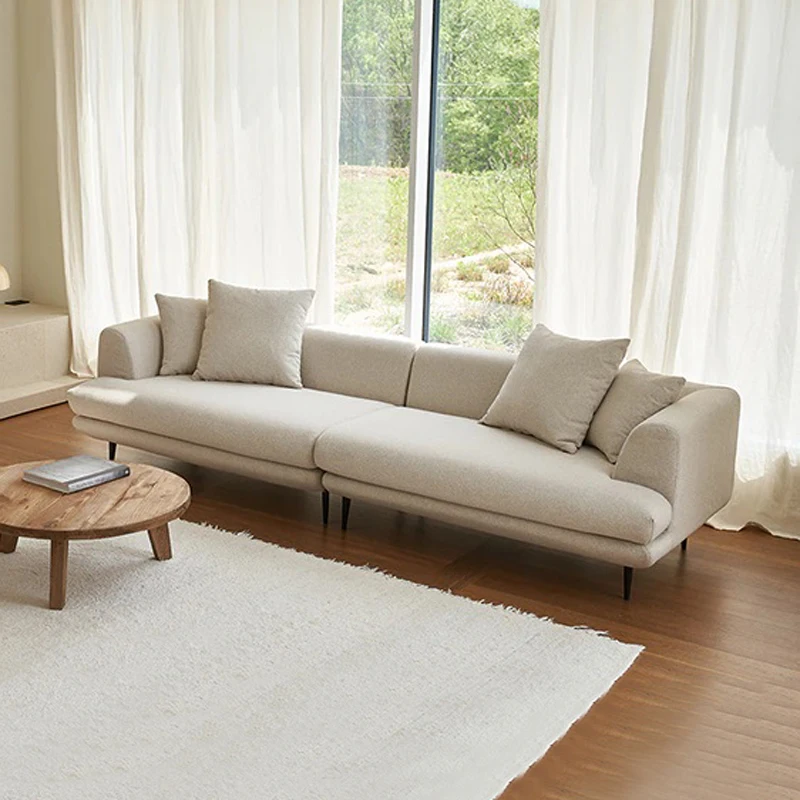 

Nordic Relax Wood Legs Sofa Xxl Stretch Recliner Designer Modern Armchair Couch Lounge Longue Loveseat Canape Salon Furniture