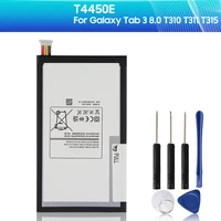 replacement battery t4450e t4450c for samsung galaxy tab 3 8 0 t310 t311 t315 built in tablet battery 4450mah