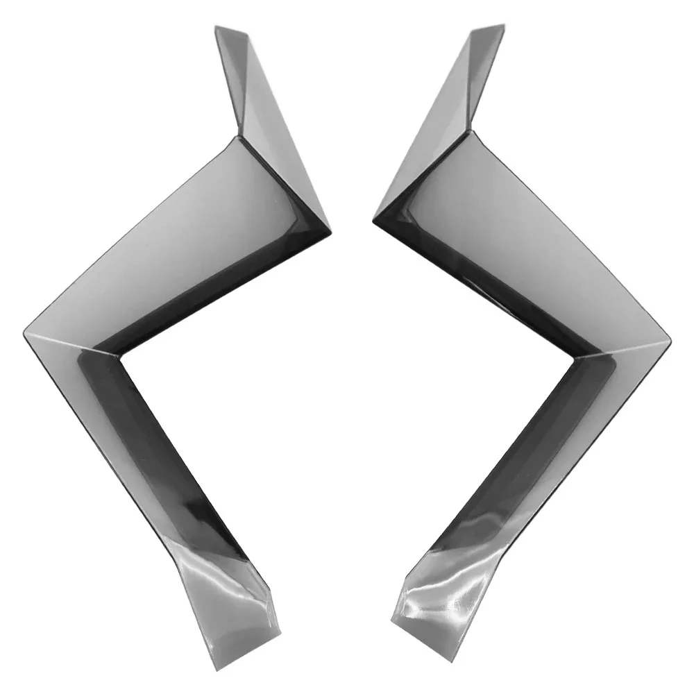 Фото Ветровики-дефлекторы Flank Breeze Splitter Pod для мотоциклов Zontes 368G 2024 2025 2026, боковые ветрозащитные накладки №4