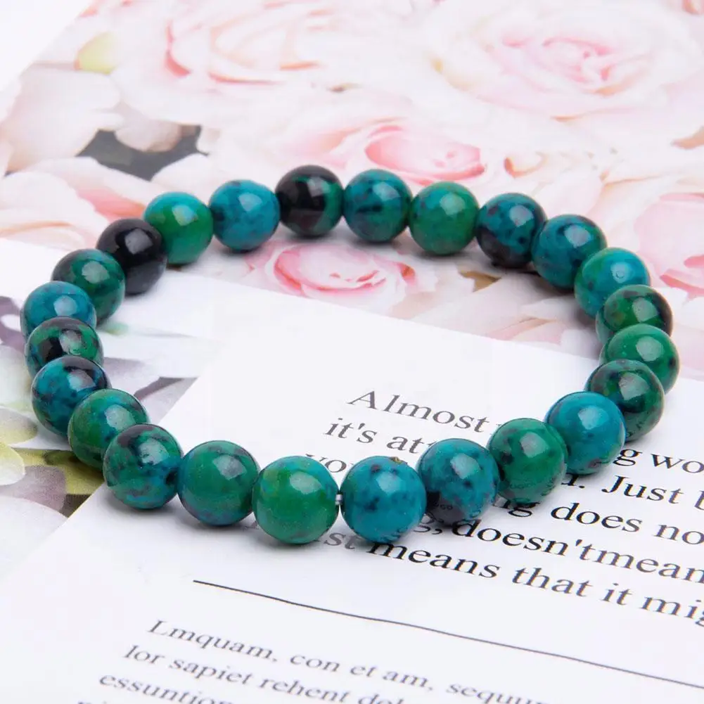 

Natural Healing Energy Bracelets Tiger Eye Bracelet Elastic Bracelets Mm Phoenix Bead 8 Yoga Bangle Stone Polished Women Je J7n8