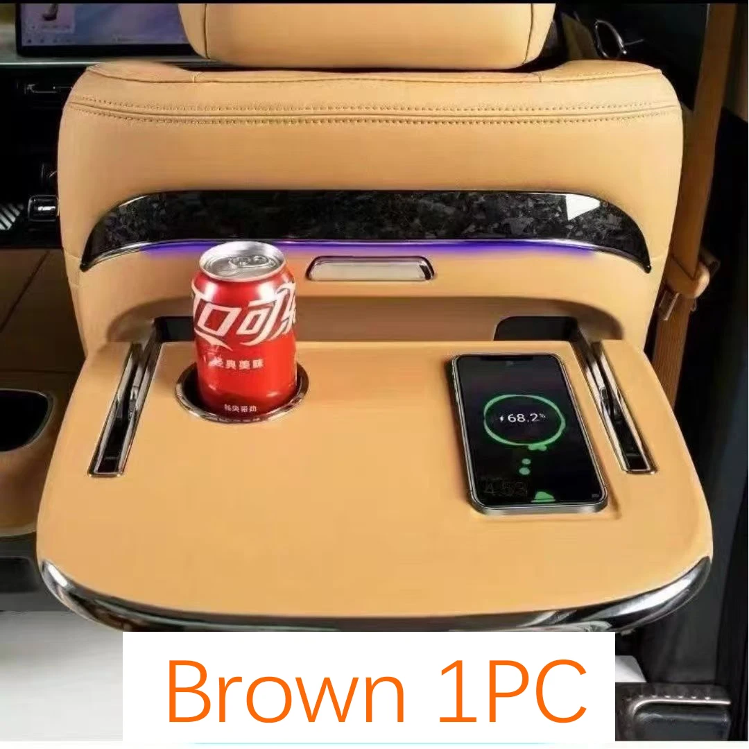 

Автомобильный стол на заднее сиденье для Trumpchi GAC GS8 II ES9 MK2 2021 ~ 2026, многофункциональная складная спинка, чашки для беспроводной зарядки, аксессуары
