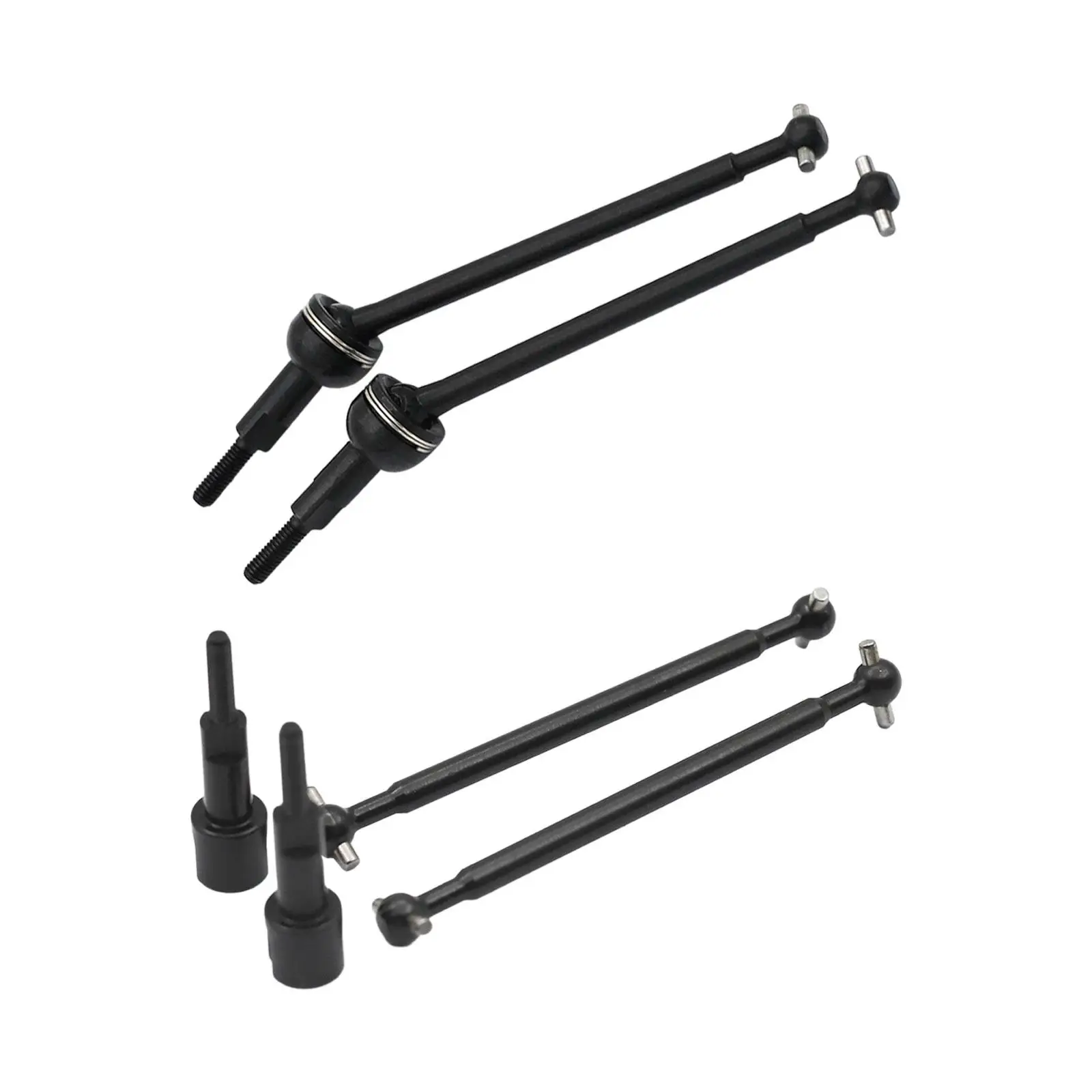 2x 1/12 Набор приводных валов для радиоуправляемого автомобиля запасные стальные