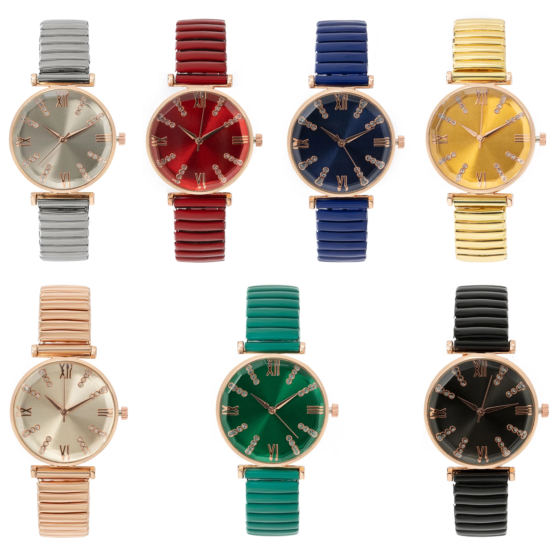 Роскошные Брендовые женские часы кварцевые с эластичным стальным ремешком