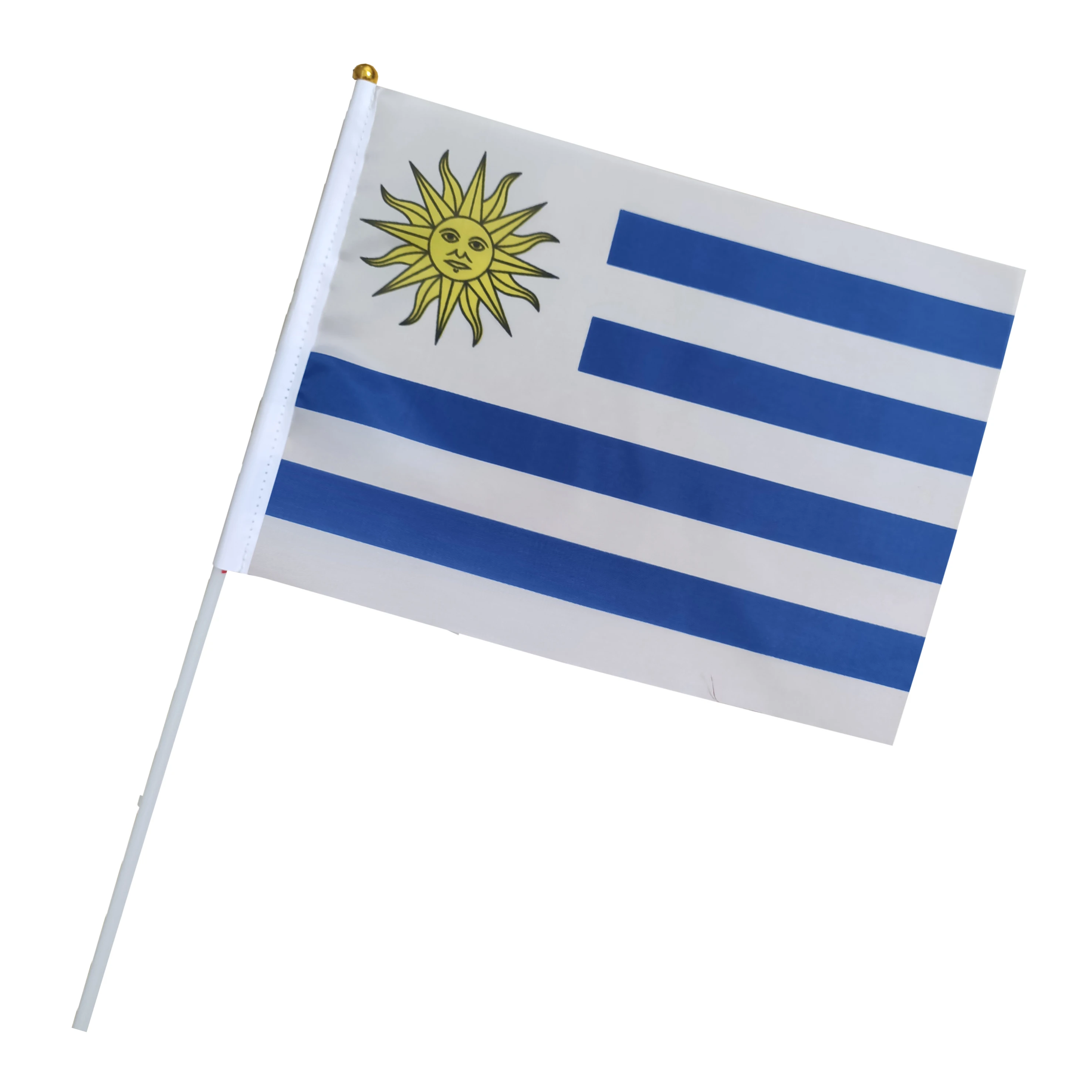 

Флаги ручной уругвайской сборной с флажками, 20 х28 см