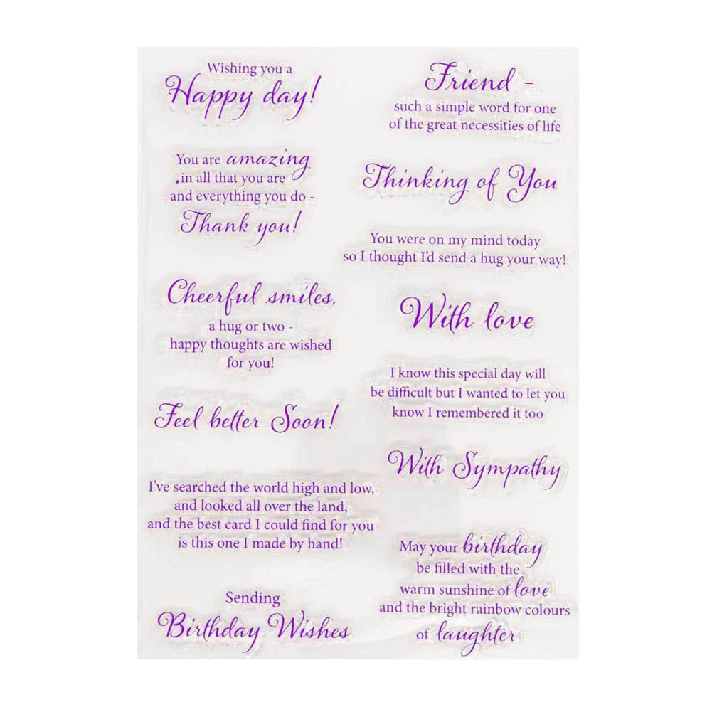 

1pc Clear Rubber Stamp Cursive English Letter Pattern Handicrafts Ornaments Scrapbooking Cards Journals DIY Tool 14.5cmx18cm