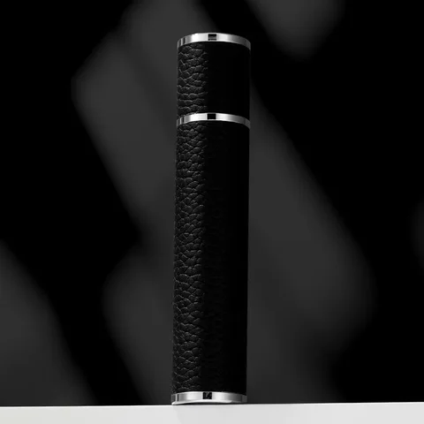 Многоразовый кожаный флакон для духов 10 мл