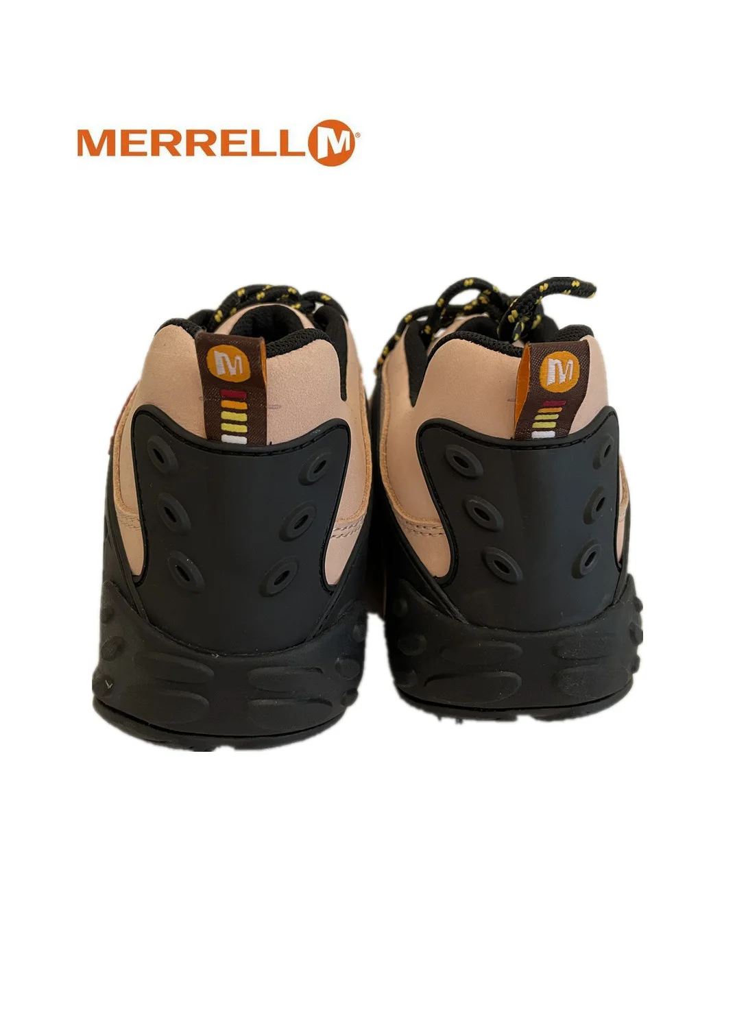 New Original Merrell Professional Outdoor Men Nubuck Genuine Leather Climbing Shoes for Cross-country Mountaineer Hiking Sneaker