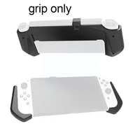 for nintend switch oled game console handheld handgrip protective host grip stand integrated controller f9l8