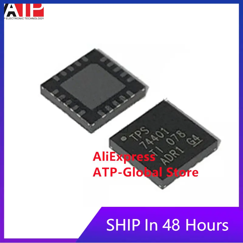 

5PCS Original 100% Spot TPS74401RGWR Low Dropout Regulator 3A LDO w/ Prog Soft-Start Integrated Chip IC Electronic Components