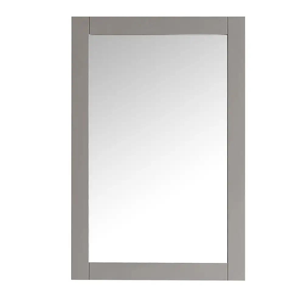 

Hartford 20" Gray Traditional Bathroom Mirror