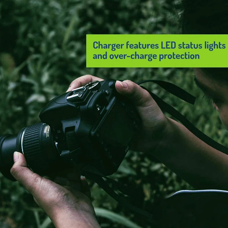 Dual Battery Charger for Nikon EN-EL18, EN-EL18a, EN-EL18b,EN-EL18D EN-EL18c, MH-26, MH-26aAK, MH-33