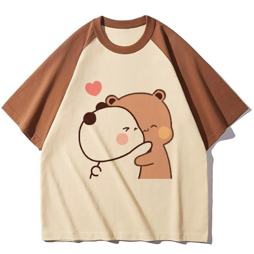 Топ Bubu And Dudu женская элегантная футболка с рисунком повседневная одежда 2000-х