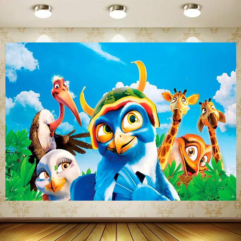 Замбезийская Сова принадлежности для дня рождения детский душ мультяшное