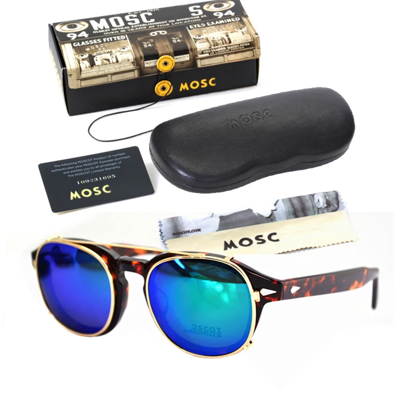 

Солнцезащитные очки с клипсой для мужчин и женщин, брендовые винтажные Поляризационные солнечные очки Джонни Депп лемтош в ацетатной оправе, для вождения
