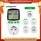 Цифровой измеритель переменного тока, ваттметр, измеритель энергии, 50 Гц, ватт, монитор стоимости для США, Великобритании, Австралии, BR, измерительный выход, анализатор мощности