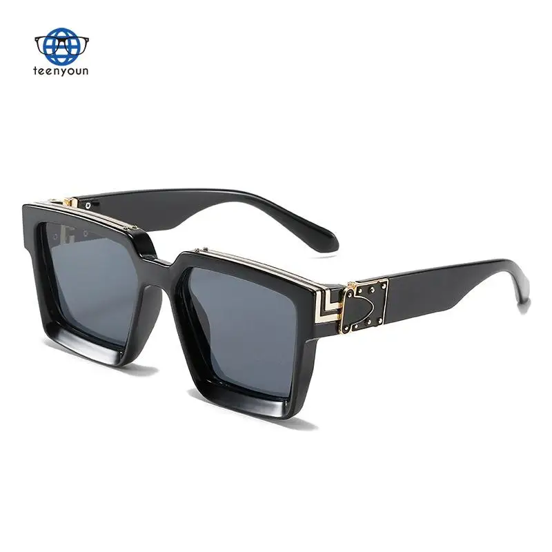 

Teenyoun Luxury Brand Online Celebrity Same Big Frame Sunglasses Female Millionaire Fashion Fashion Sun Glasses Male