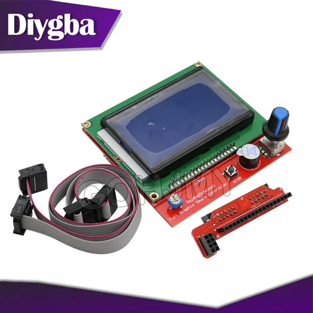 Смарт-контроллер для 3D-принтера RAMPS1.4 LCD 12864 ЖК-экран управления