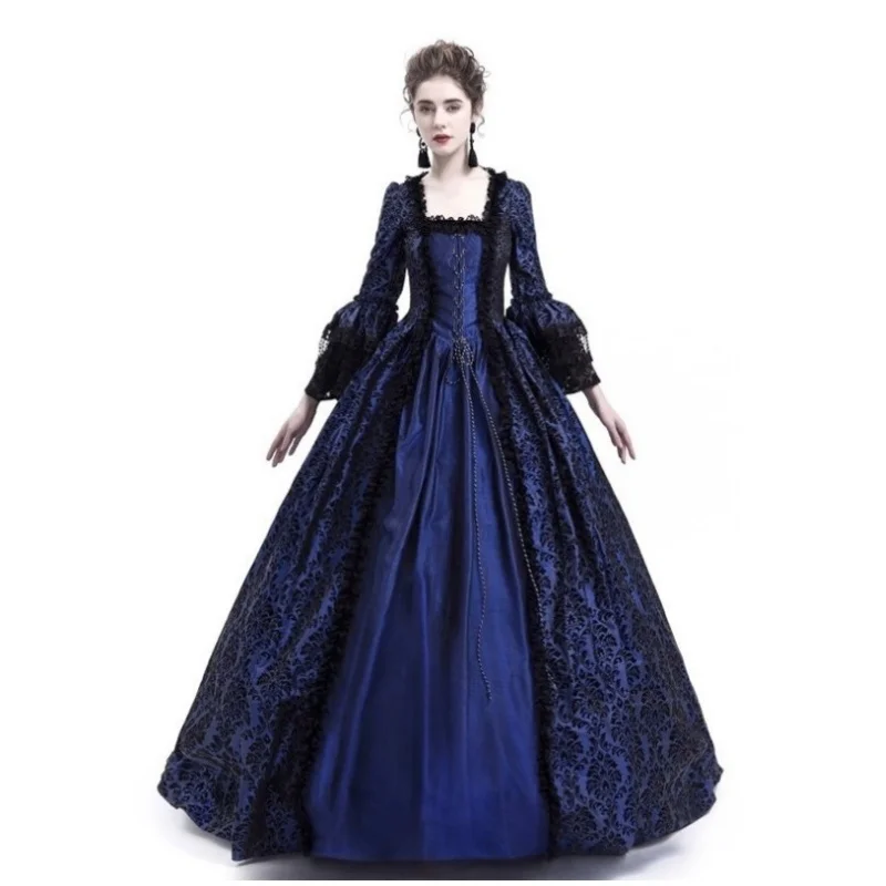 Женское винтажное платье в стиле стимпанк размеры до 5XL