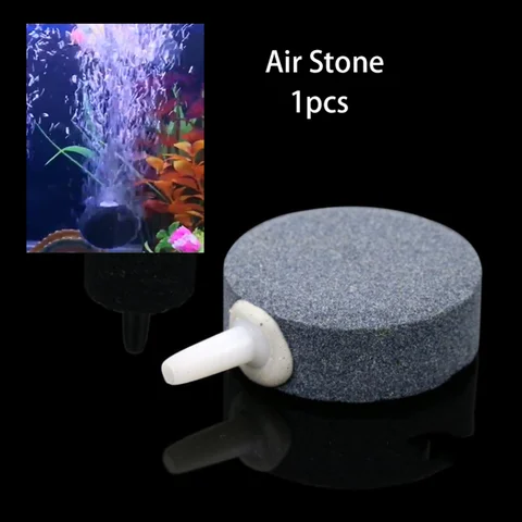 1PCS 40/50/60/70/80/100mm Bubble Stone Aerator for Aquarium Fish Tank Pump Hydroponic Oxygen Plate Mini Air Pump Accessories