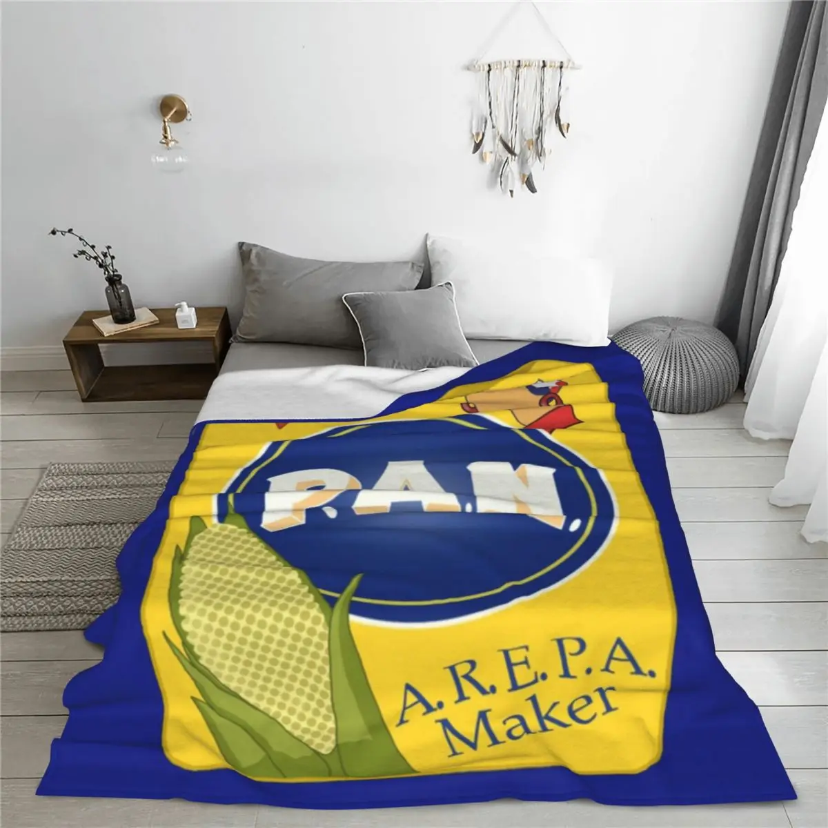 Кинетическое одеяло микро Флисовое в стиле Харина четыре размера теплая Ретро