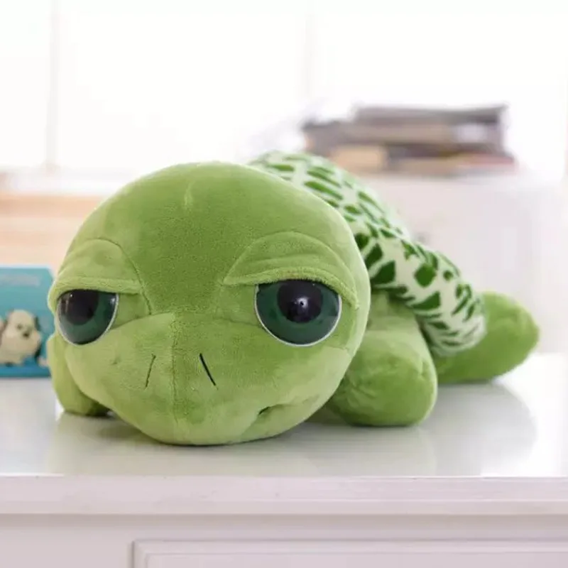 

20CM Big Eyes Turtle Plush Toys Tortoise Animals Dolls Soft Plush Doll Stuffed Animal Toy Exquisite Birthday Gift for Kids