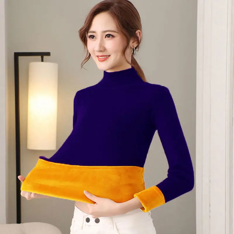 Women's Thermal Underwear Fleece Lined Tops Cami Tank Top Vest Camisoles Sleepwear Sexy Winter Thermals Bottoming Shirt Clothes