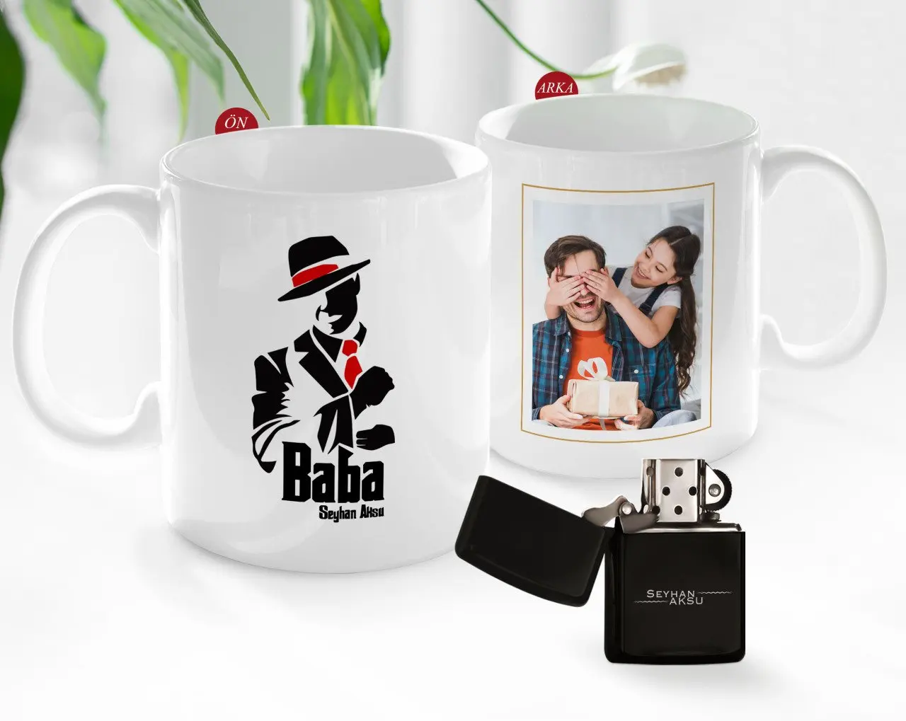 

Персонализированные Fathers Day Gift», «фото кружка чашка и бензиновая Зажигалка Seti-13