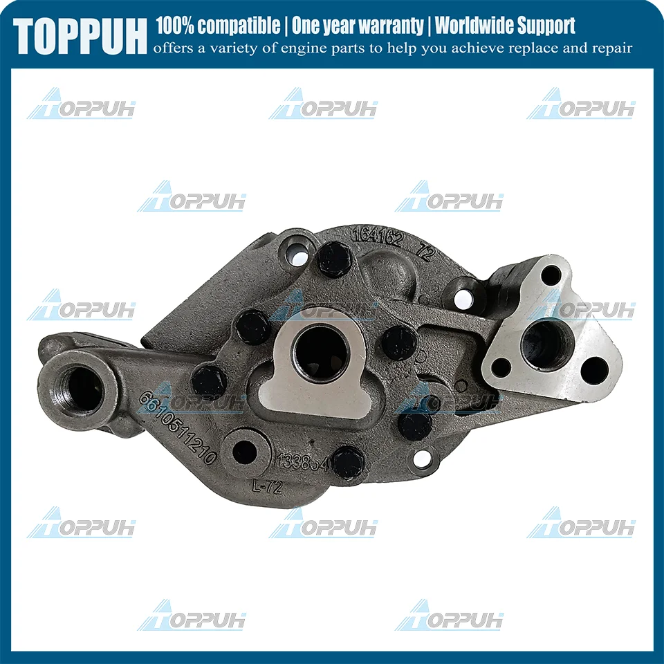 6620-51-1000 6620511000 Масляный насос для двигателя Cummins NH220 Komatsu Bulldozer D80A-12 S6D155