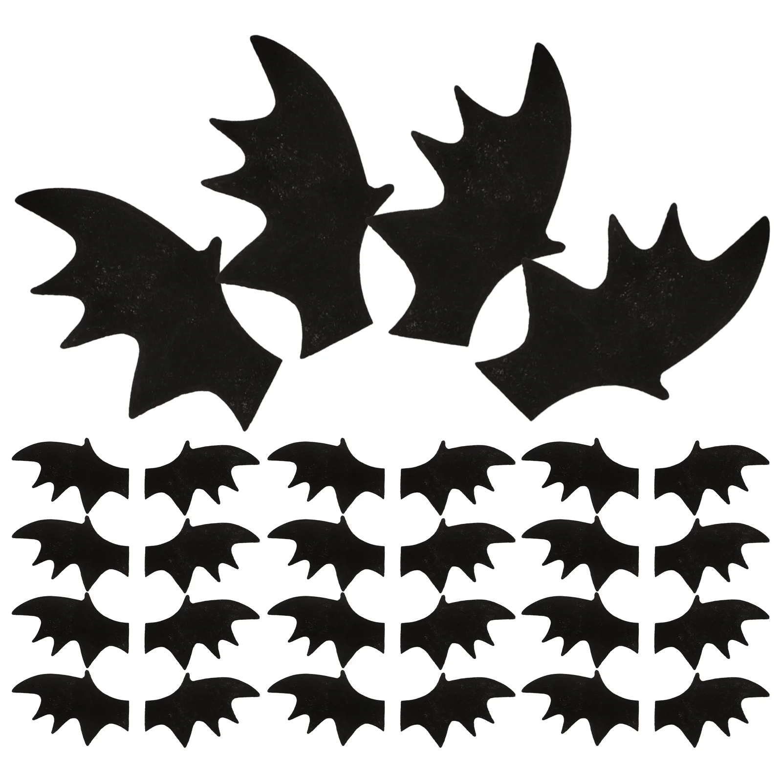 50 шт. Хэллоуин крылья летучая мышь поделки для DIY декоративный материал ткань