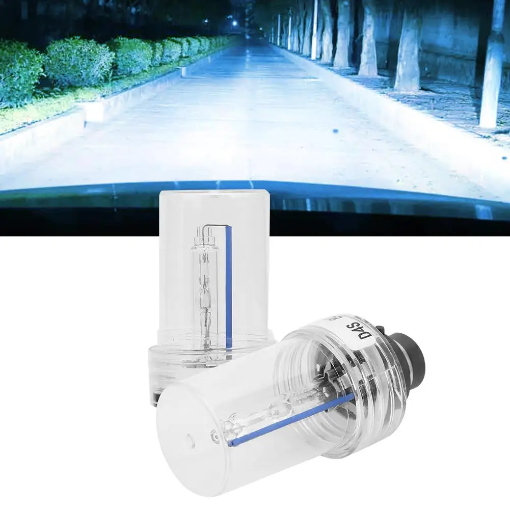 Lampu Depan LED Penggantian C Leit Xenon 8000K 35W D4S 2 Buah