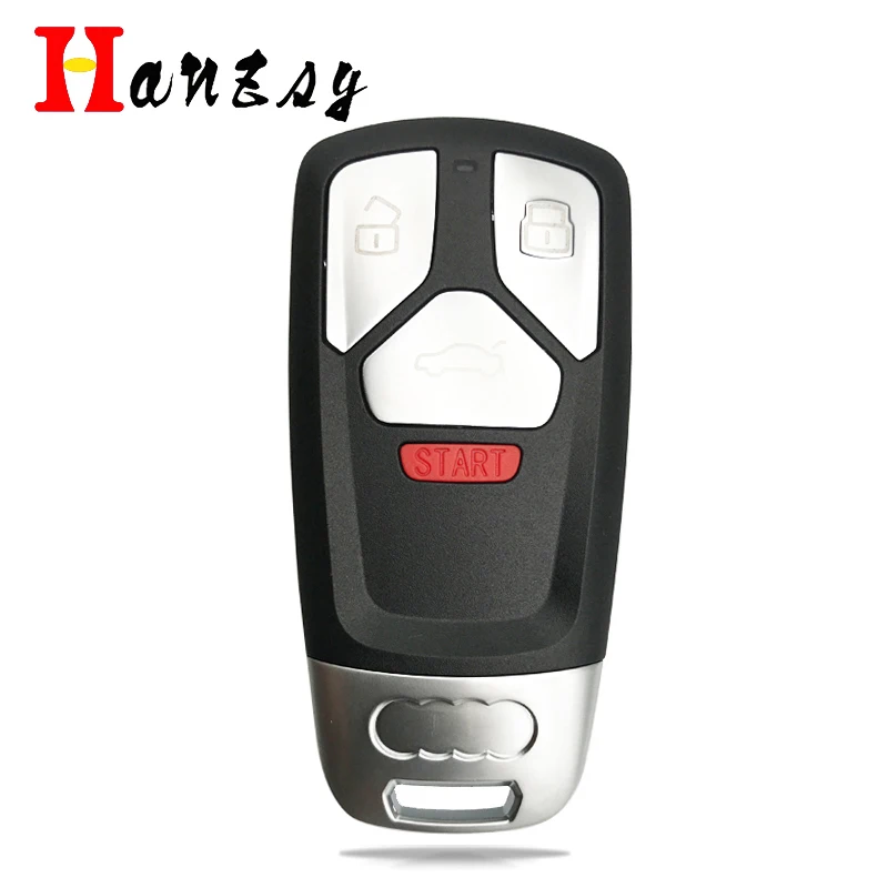 

3+1/4 Buttons Smart Key Shell for Audi A4 A4L A5 Q5 Q7 S4 S5 SQ7 TT 2016 2017 Replacement Car Remote Key Case Fob