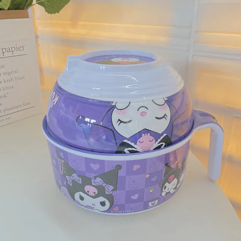 Хит продаж миска с крышкой hellokitty для лапши быстрого приготовления супа Kuromi