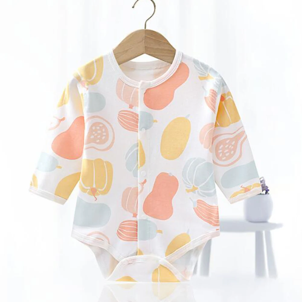 

Baby Girl Clothes Cotton Cartoon Cute Spring Autumn Long Sleeve Newborn Boy Rompers First Birthday Infant Bodysuits