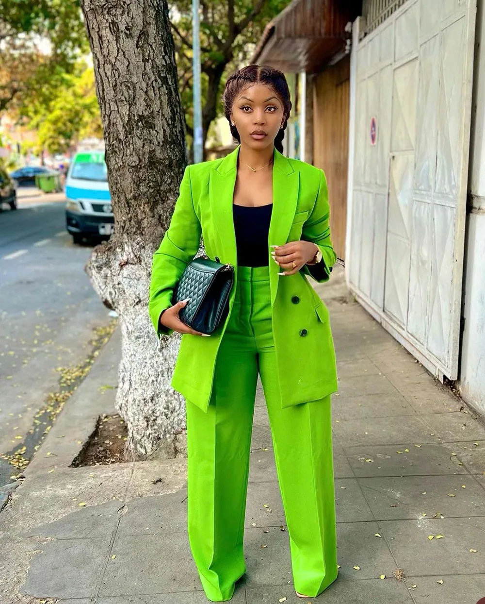 Female Custom Made Casual Elegant Jacket Pants Work Wear Plus Size Women Suits Costume