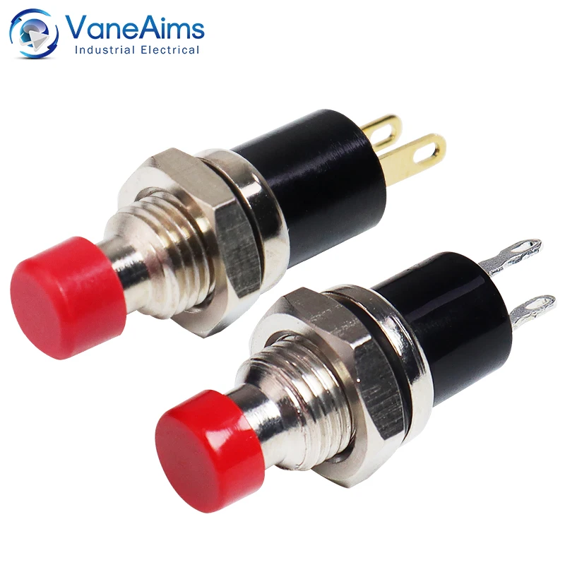 Мини-переключатель VaneAims 7 мм с фиксацией | AliExpress
