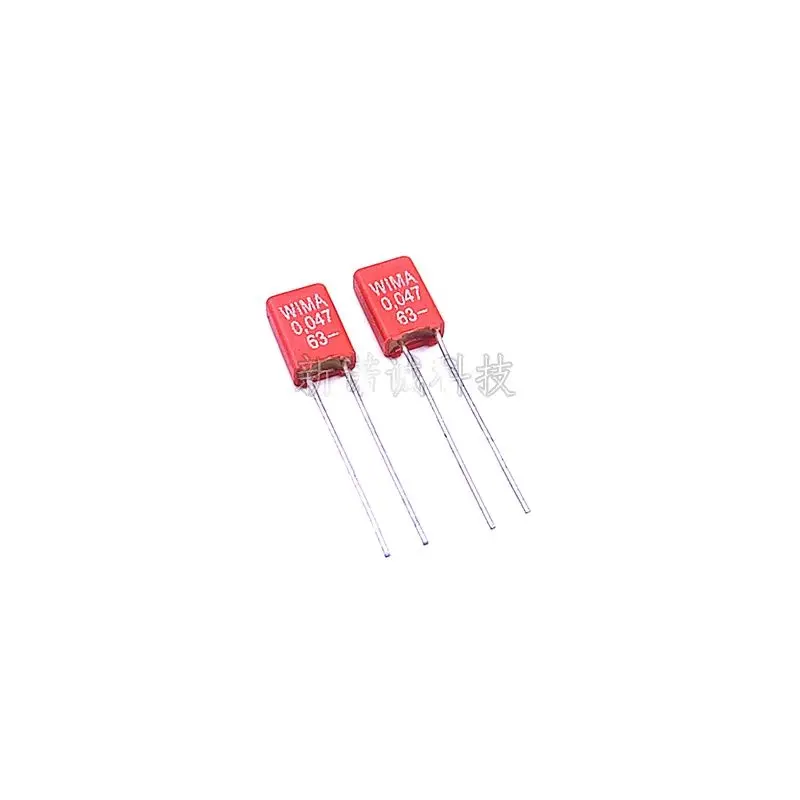 

10pcs/Germany Weimar WIMA 473 63V 0.047UF 63V 47nF MKS02 Pin Distance 2.5 Audio Capacitor