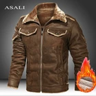 2022 байкерская куртка с вышивкой мужская кожаная флисовая куртка на молнии мотоциклетная куртка осень-зима новые Куртки из искусственной кожи повседневные