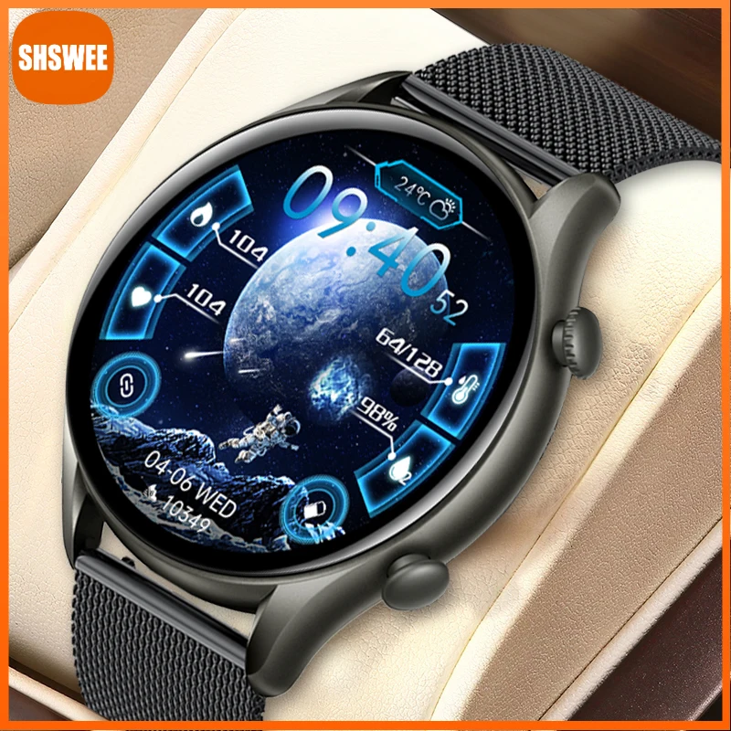 

For Xiaomi Huawei Smart Watch Men Heart Rate Blood Pressure Full Touch Screen Watch Bluetooth for Android IOS Smart Watch