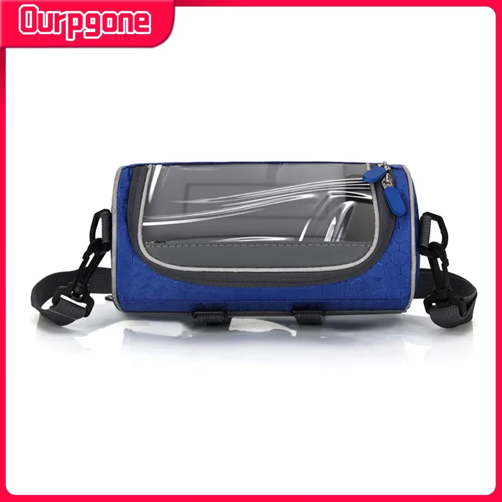

Enjoy Riding Shoulder Bag Cycling Bag Quick Release Three-dimensional Shape Rip Resistant Polyester Fanny Pack Convenience Bag
