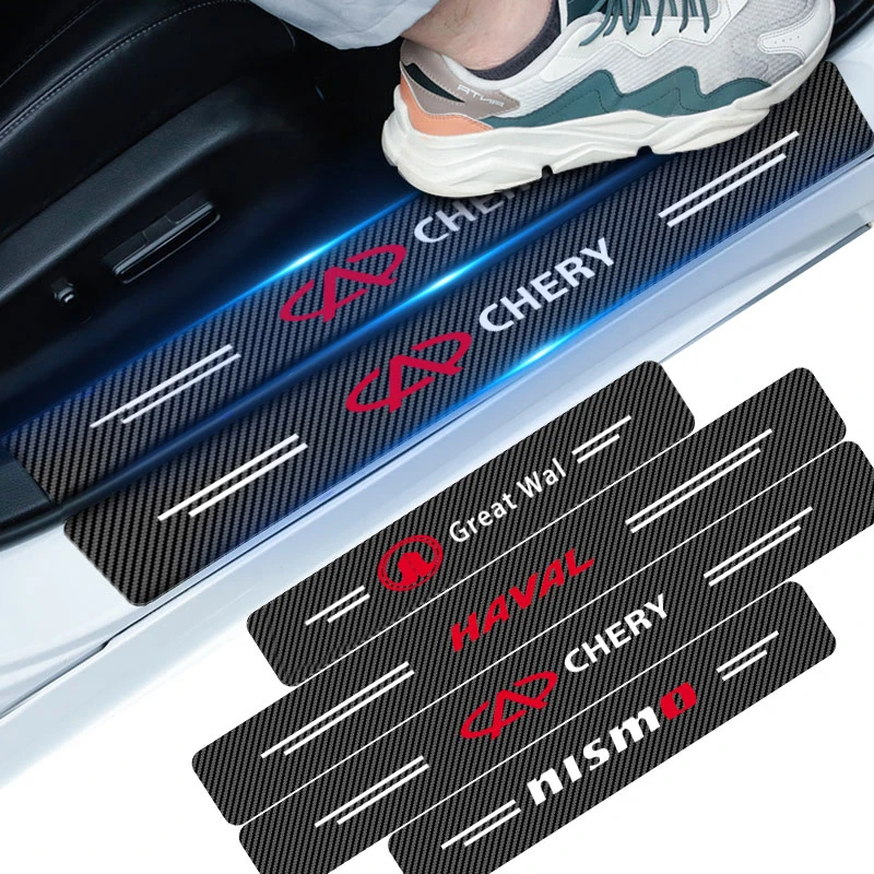 

4pcs Car Threshold Door Sill Protector Anti Scratch for Mercedes AMG W210 W203 W204 W126 W168 W169 W176 W177 W212 W213 Decor