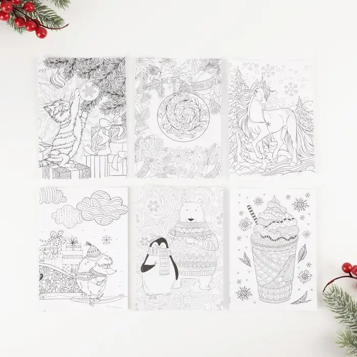 Открытки для вдохновения &quotТёплая зима&quot А6 |