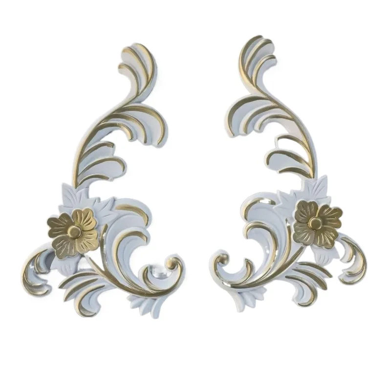 

Резные декоративные наклейки ПВХ цветы